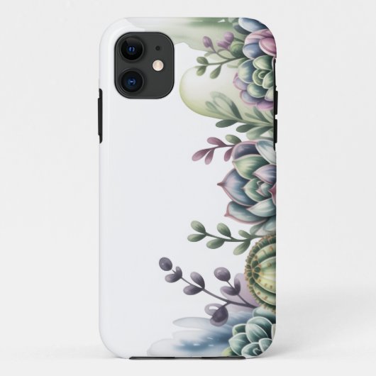 Coques Case-Mate iPhone Bordure florale (Dos)