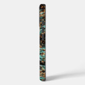 Coques Case-Mate iPhone Borealis de cuivre (Verso / Gauche)