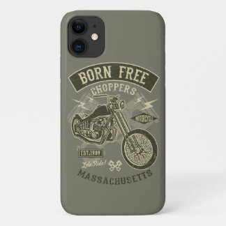 Case-Mate iPhone Case Born Free Choppers Let's Ride Harley bikers