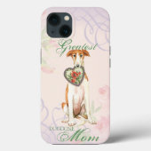Coques Case-Mate iPhone Borzoi Heart Maman (Verso)