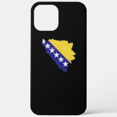 Coques Case-Mate iPhone Bosnie-et-Herzégovine flag and map (Verso)