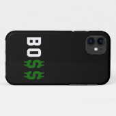 Coques Case-Mate iPhone Boss, Bo$$ (Dos (Horizontal))