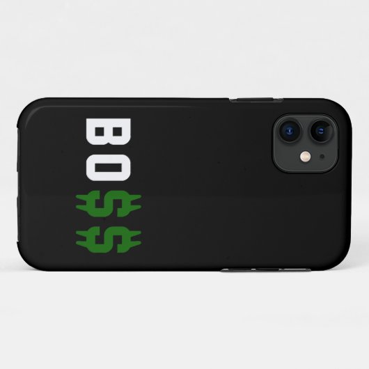 Coques Case-Mate iPhone Boss, Bo$$ (Dos (Horizontal))