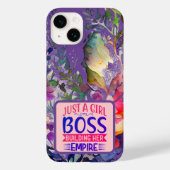 Coques Case-Mate iPhone Boss Motif Fleur Whimsical (Verso)
