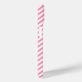 Coques Case-Mate iPhone Bosslady - Fun Pink Striped Power Quote (Verso / Droite)