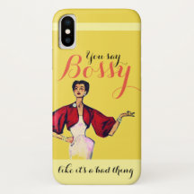 Bossy Gal Retro Jaune