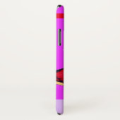 Coques Case-Mate iPhone Bossy Gal Retro Magenta (Dos/Droite)
