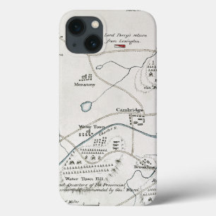 iPhone 13 CASE BOSTON-CONCORD MAP, 1775