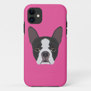 Etui iPhone Case-Mate Boston rose Terrier