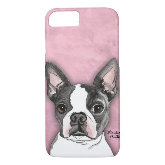 Coques Case-Mate iPhone Boston Terrier (Dos)