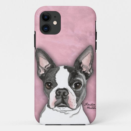 Coques Case-Mate iPhone Boston Terrier (Dos)
