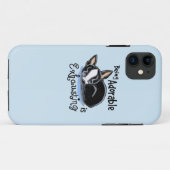 Coques Case-Mate iPhone Boston Terrier Être adorable (Dos (Horizontal))
