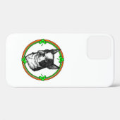 Coques Case-Mate iPhone Boston Terrier St Patrick's Day (Verso (horizontal))