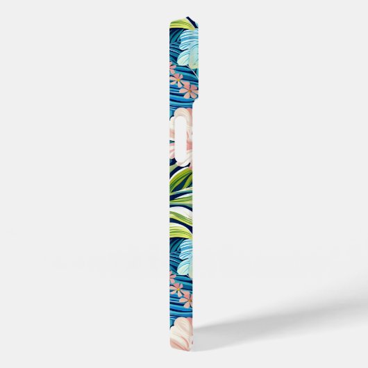 Coques Case-Mate iPhone Botanical Floral Pattern Summer Flowers (Verso / Droite)