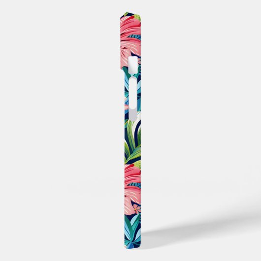 Coques Case-Mate iPhone Botanical Floral Pattern Summer Flowers (Verso / Gauche)