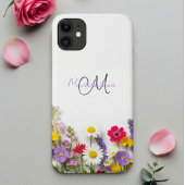 Coques Case-Mate iPhone Botanical Phone Case with Wildflowers | iPhone 