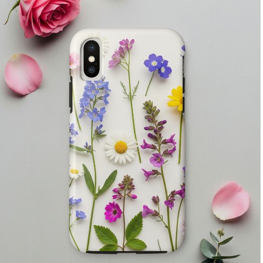 Coques Case-Mate iPhone Botanical Phone Case with Wildflowers | iPhone 