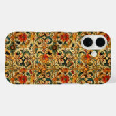 Coques Case-Mate iPhone Botanique de l'âge d'or (Verso (horizontal))