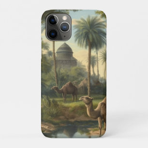 Case-Mate iPhone Case Botanique : dromadaires dans la jungle près d'une