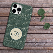 Coques Case-Mate iPhone Botanique monogramme