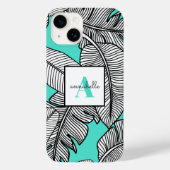 Coques Case-Mate iPhone Botanique tropicale Feuille (Verso)