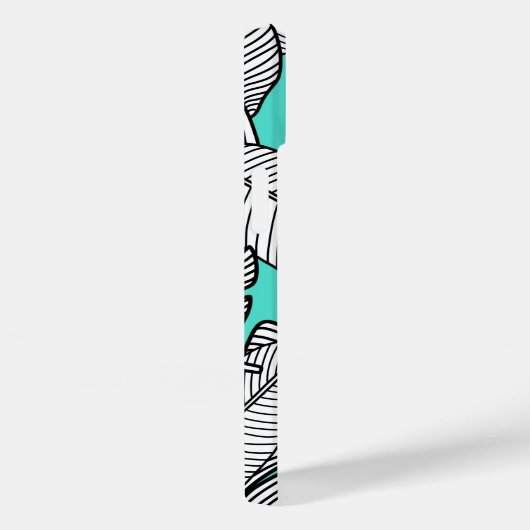 Coques Case-Mate iPhone Botanique tropicale Feuille (Verso / Droite)