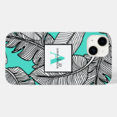 Coques Case-Mate iPhone Botanique tropicale Feuille (Verso (horizontal))