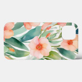 Coques Case-Mate iPhone Botaniques du printemps frais (Verso (horizontal))