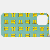 Coques Case-Mate iPhone Botte de pluie en caoutchouc jaune (Verso (horizontal))