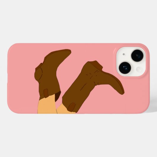 Coques Case-Mate iPhone Bottes Cowboy (Verso (horizontal))