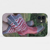 Coques Case-Mate iPhone Bottes de fille (Dos (Horizontal))