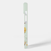 Coques Case-Mate iPhone Bottes et tournesols pour fille Monogramme (Verso / Gauche)