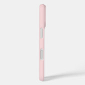 Coques Case-Mate iPhone Bottes roses avec monogramme de fleurs (Verso / Droite)