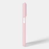 Coques Case-Mate iPhone Bottes roses avec monogramme de fleurs (Verso / Droite)