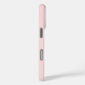 Coques Case-Mate iPhone Bottes roses avec monogramme de fleurs (Verso / Droite)