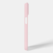 Coques Case-Mate iPhone Bottes roses avec monogramme de fleurs (Verso / Droite)