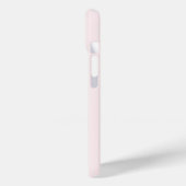 Coques Case-Mate iPhone Bottes roses avec monogramme de fleurs (Verso / Gauche)