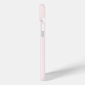 Coques Case-Mate iPhone Bottes roses avec monogramme de fleurs (Verso / Gauche)