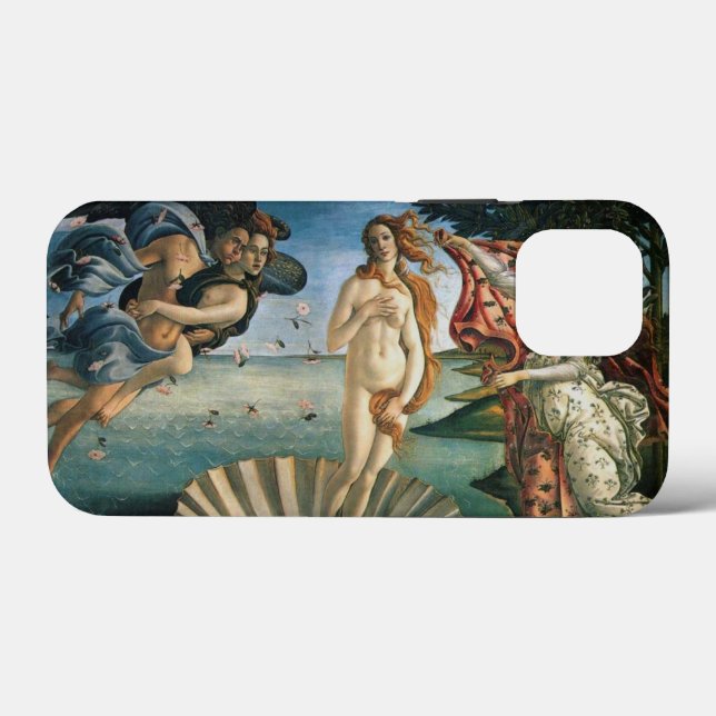 Coques Case-Mate iPhone Botticelli naissance de Vénus (Verso (horizontal))