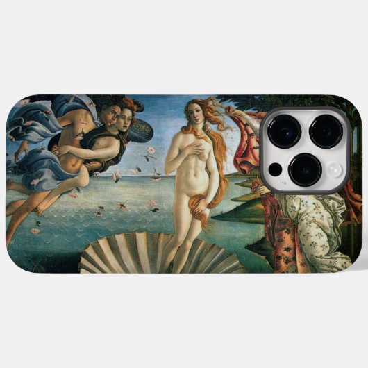 Coques Case-Mate iPhone Botticelli naissance de Vénus (Verso (horizontal))