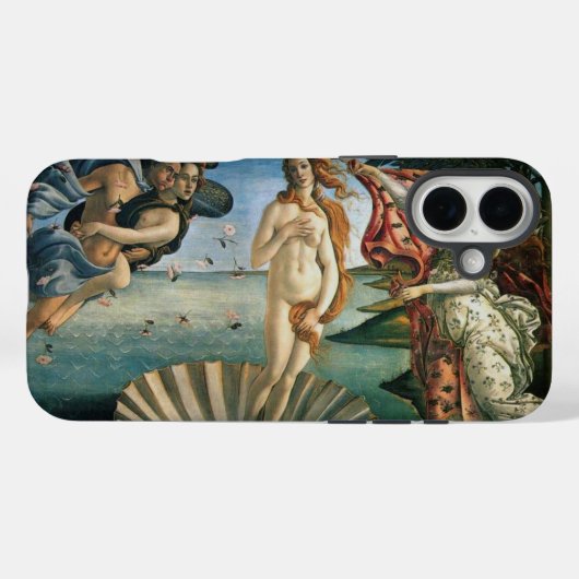 Coques Case-Mate iPhone Botticelli naissance de Vénus (Verso (horizontal))
