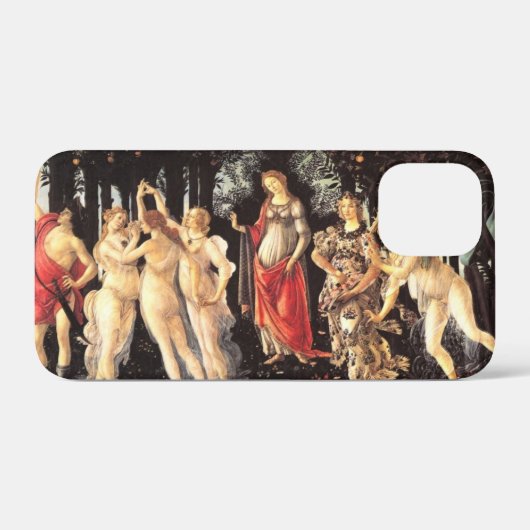 Coques Case-Mate iPhone Botticelli Primavera /Allégorie du printemps (Verso (horizontal))