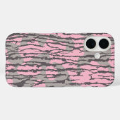 Coques Case-Mate iPhone Bottom Lands Camo Rose pour Femmes et Filles (Verso (horizontal))