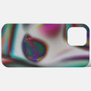 Case-Mate iPhone Case Bouche de poisson abstraite avec flou psychédéliqu