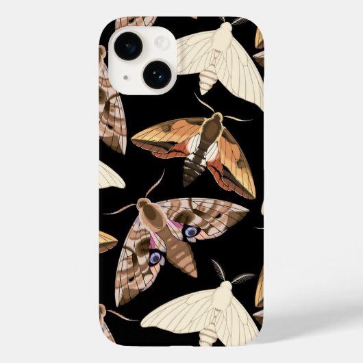 Coques Case-Mate iPhone Bouches en noir (Verso)