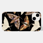 Coques Case-Mate iPhone Bouches en noir (Verso (horizontal))