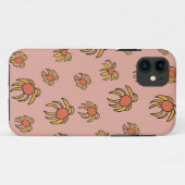 Coques Case-Mate iPhone Bouches jaunes et oranges (Dos (Horizontal))