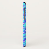 Coques Case-Mate iPhone Boucle pop art bleu (Dos/Gauche)