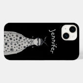 Coques Case-Mate iPhone Boucles d'oreilles fleur mignonnes Coque-coque iph (Verso (horizontal))