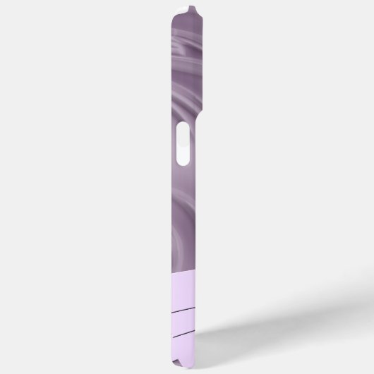 Coques Case-Mate iPhone Boucles sur les oeuvres violettes (Verso / Droite)